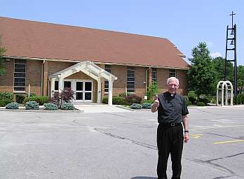 Fr. Joe Graffis at St. Edward's Parish in Kentucky